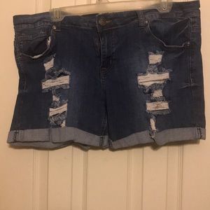 Jean shorts